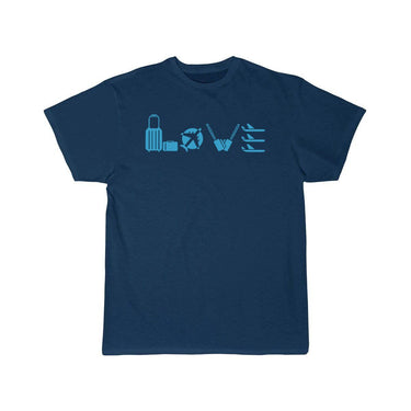 Gift for Flight Attendant Cabin Crew Love Flight T-SHIRT THE AV8R